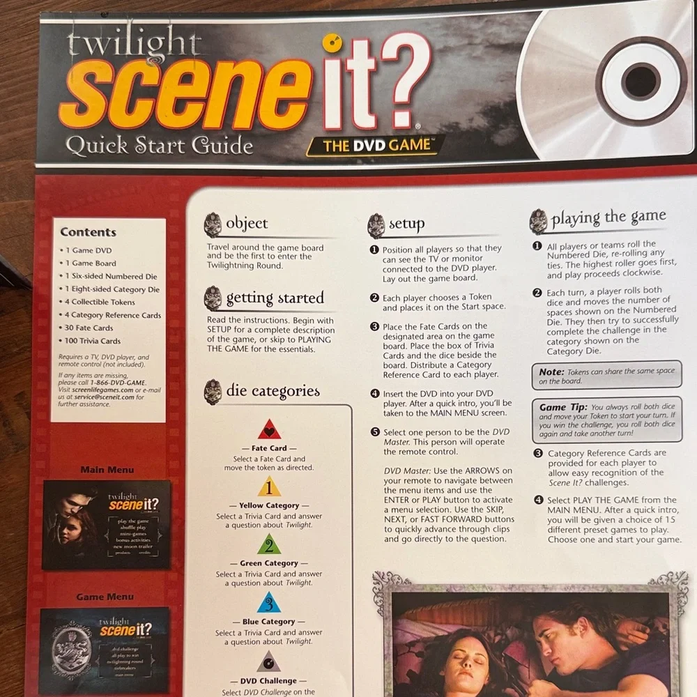 Twilight Scene It? Deluxe DVD Game